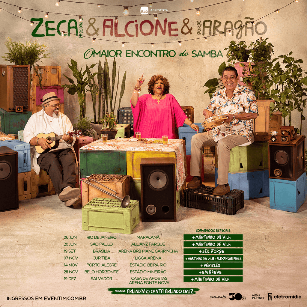 ZEZA PAGODINHO & ALCIONE & JORGE ARAGÃO