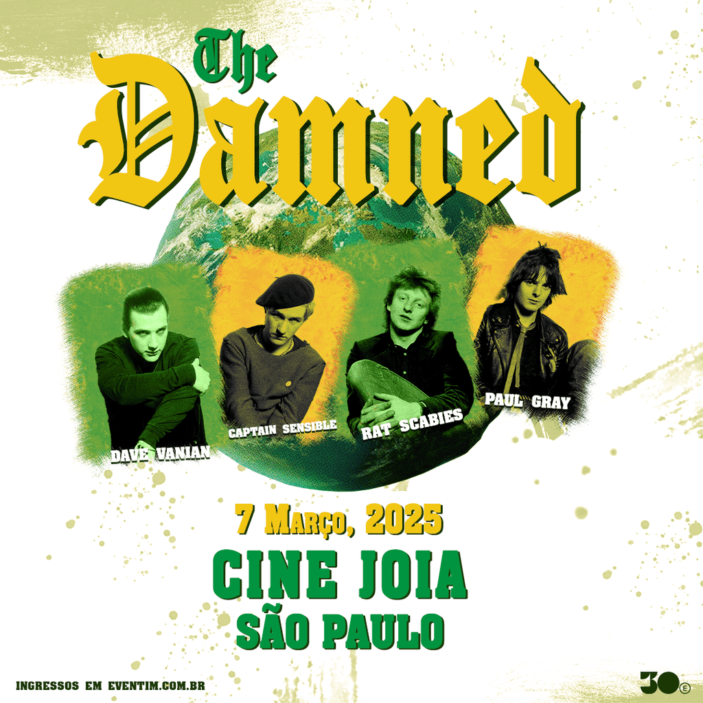 The Damned CD まとめ The Damned lança Not Like Everybody Else e traz Rat Scabies de
