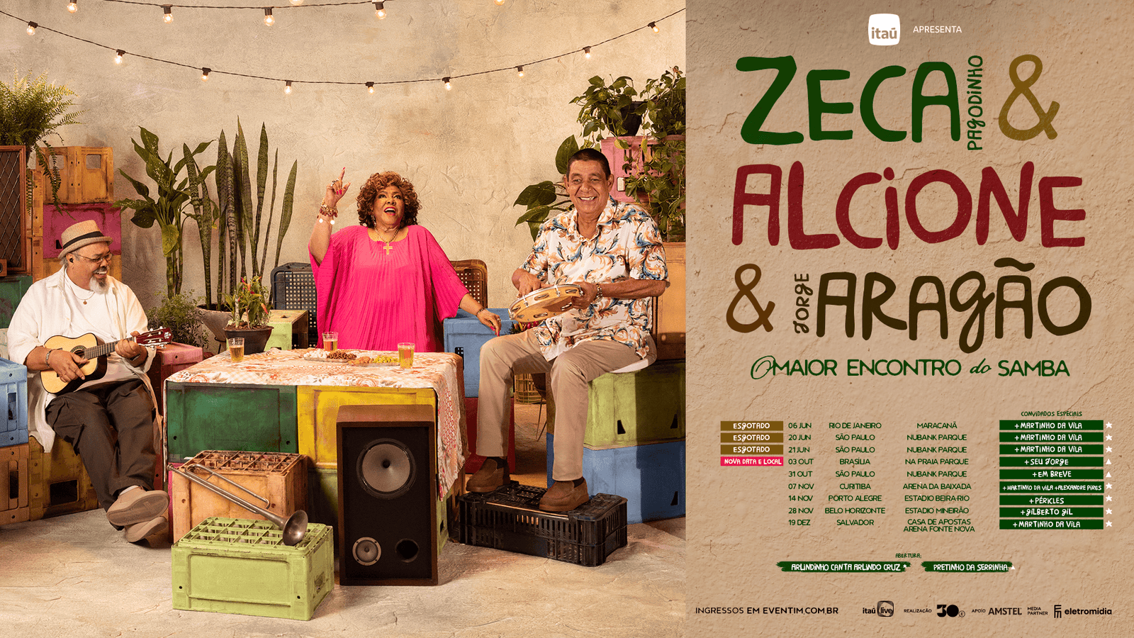 ZEZA PAGODINHO & ALCIONE & JORGE ARAGÃO