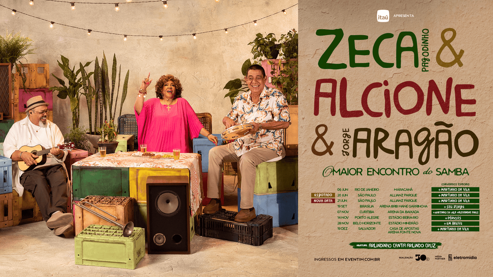 ZEZA PAGODINHO & ALCIONE & JORGE ARAGÃO