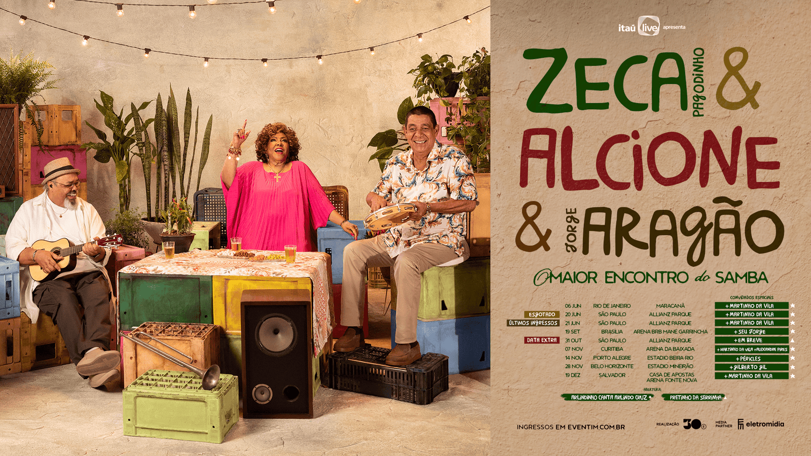 ZEZA PAGODINHO & ALCIONE & JORGE ARAGÃO