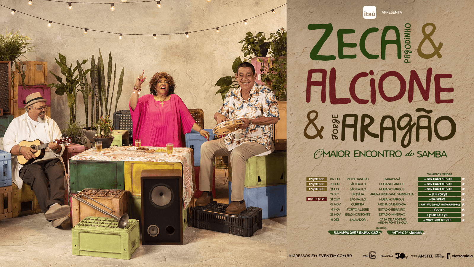 ZEZA PAGODINHO & ALCIONE & JORGE ARAGÃO