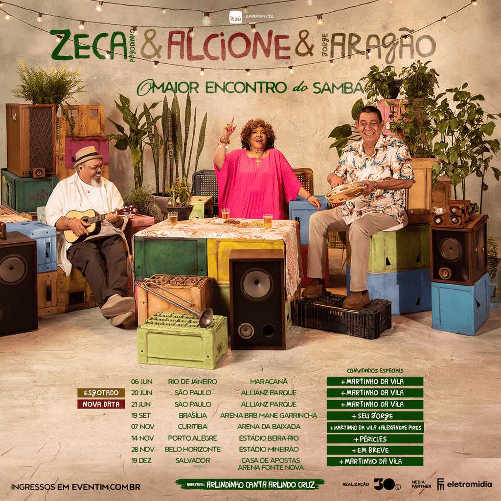 ZEZA PAGODINHO & ALCIONE & JORGE ARAGÃO