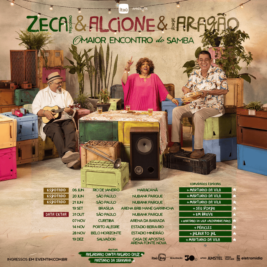 ZEZA PAGODINHO & ALCIONE & JORGE ARAGÃO